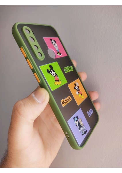 Xiaomi Redmi Note 8 Uyumlu Mickey Mouse Tuşları Renkli Hux Kılıf fiyatları