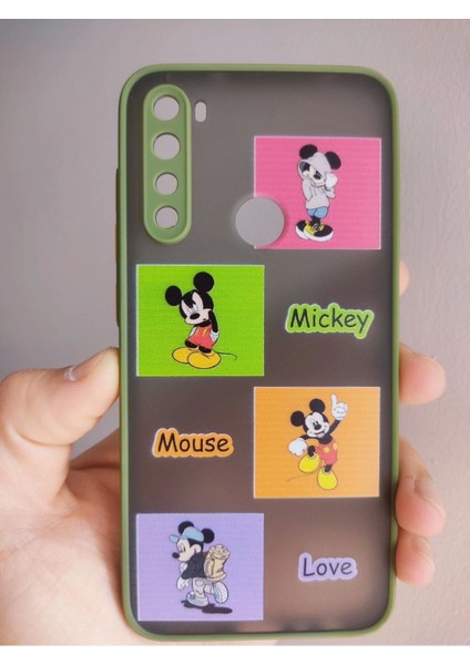 Xiaomi Redmi Note 8 Uyumlu Mickey Mouse Tuşları Renkli Hux Kılıf fırsatları