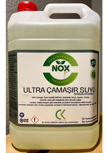 Ultra Yoğun Kıvamlı Çamaşır Suyu