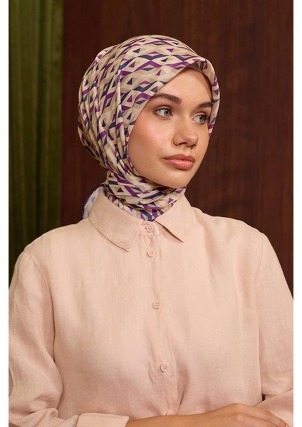 Marrakech Koleksiyon Soft Eşarp 1213 - 05 Mor