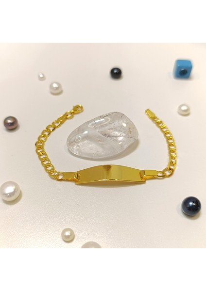 Isim Yazılabilir Döküm Çocuk Bileklik 14 Ayar Altın Hd Videolu modelleri