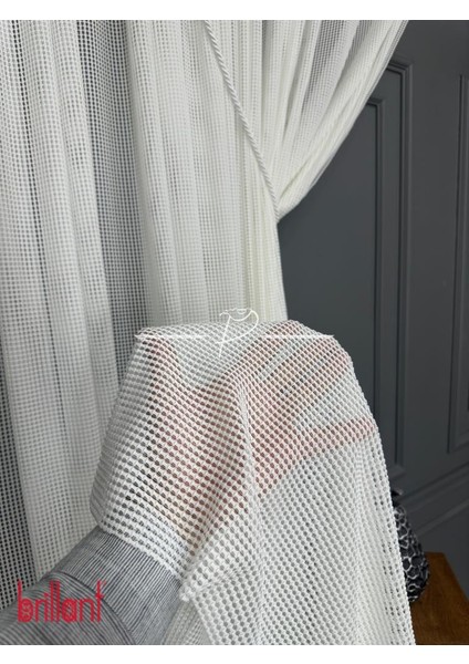 Tül Perde Brillant Marka Macreme Desen File Tül modelleri