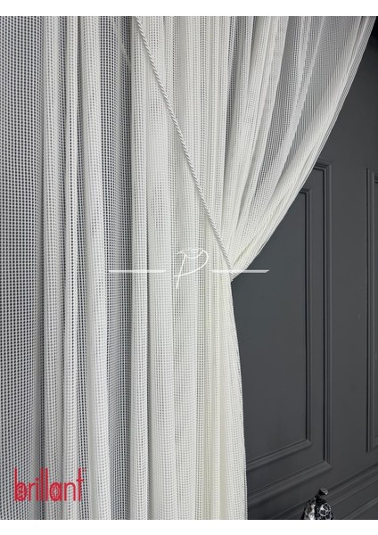 Tül Perde Brillant Marka Macreme Desen File Tül fırsatları