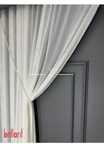 Tül Perde Brillant Marka Macreme Desen File Tül indirimleri