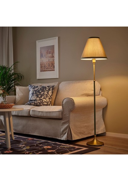 Yer Lambası, Pirinç-Yeşil-Gri, 143 cm fiyatları