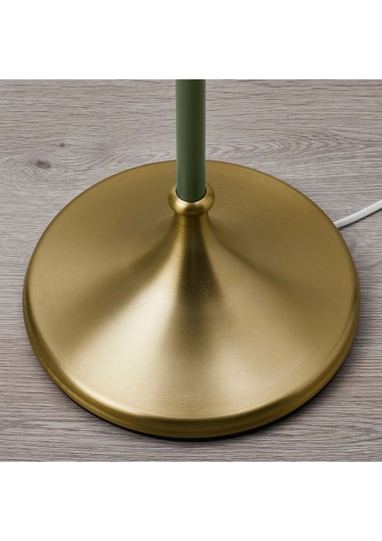 Yer Lambası, Pirinç-Yeşil-Gri, 143 cm fırsatları