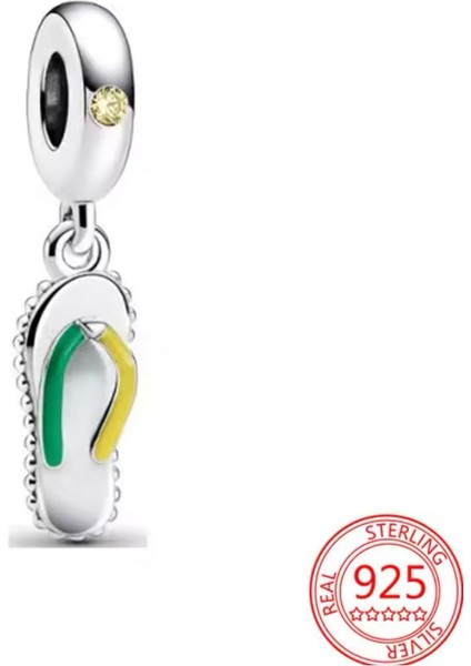 Parmak Arası Terlik Sallantılı Charm
