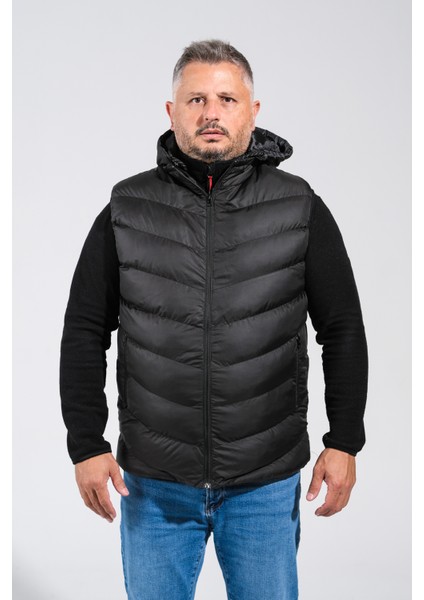 Çıkarılabilir Kapişonlu Jel Dolgulu Battal Dahil Dahil 9 Beden Puf Yelek fiyatları