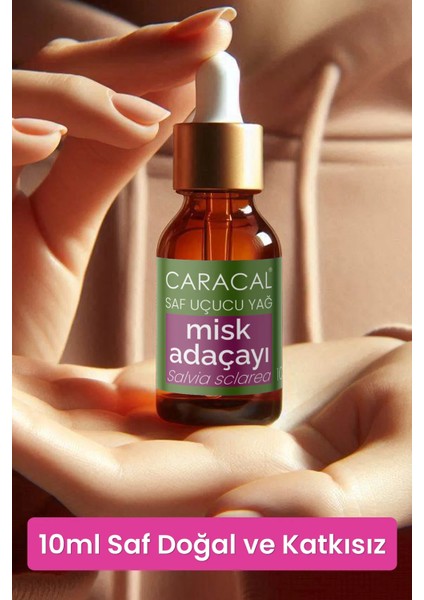 10ml Saf Misk Ada Çayı Yağı Doğal Ada Çayı Yağı Clary Sage Essential Oil