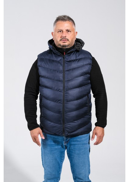Çıkarılabilir Kapişonlu Jel Dolgulu Battal Dahil Dahil 9 Beden Puf Yelek fiyatları