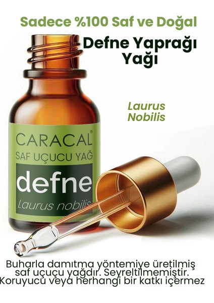 Saf Defne Yaprağı Yağı Doğal Defne Yaprağı Uçucu Yağı 10ml