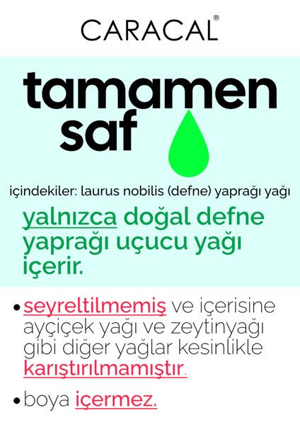 Saf Defne Yaprağı Yağı Doğal Defne Yaprağı Uçucu Yağı 10ml