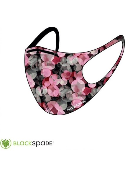 Blackspade Unisex Koruyucu Maske Daire Desen L fiyatları