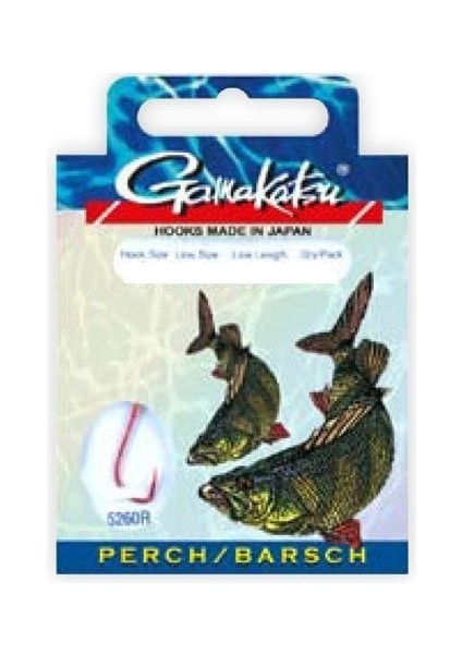D.gamakatsu BKS-5260R Perch Iğne Tak. 50CM #6 1/10 modelleri