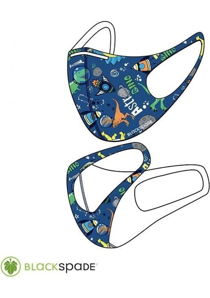 Blackspade Çocuk Koruyucu Maske Astronot Desen S1 indirimleri