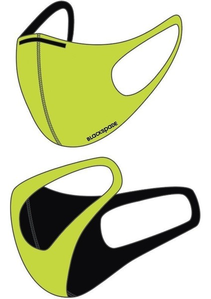 Blackspade Çocuk Koruyucu Maske Limon S1