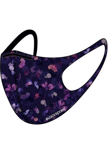 Blackspade Unisex Koruyucu Maske Botanik Desen S
