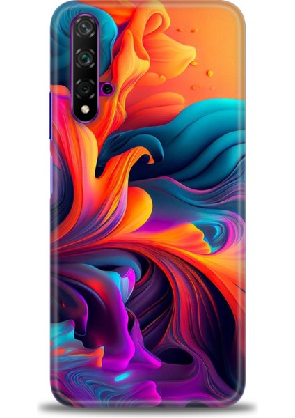 Huawei Honor 20 Ile Uyumlu Hd Baskılı Silikon Kılıf - Stok Enbeğenilenler - 806