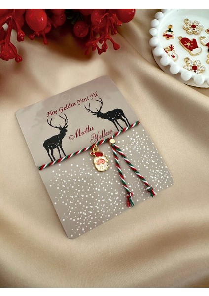 Yeni Yıl Temalı Ayarlanabilir Bileklik – Sevdiklerinize Özel Hediye modelleri