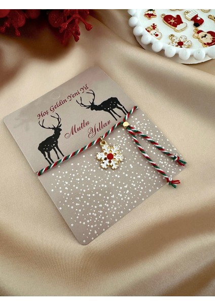 Yeni Yıl Temalı Ayarlanabilir Bileklik – Sevdiklerinize Özel Hediye modelleri