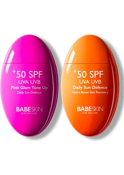 Cilt Tonu Eşitleyici & Aydınlatıcı & Yenileyici +50 Spf Koruyucu Set