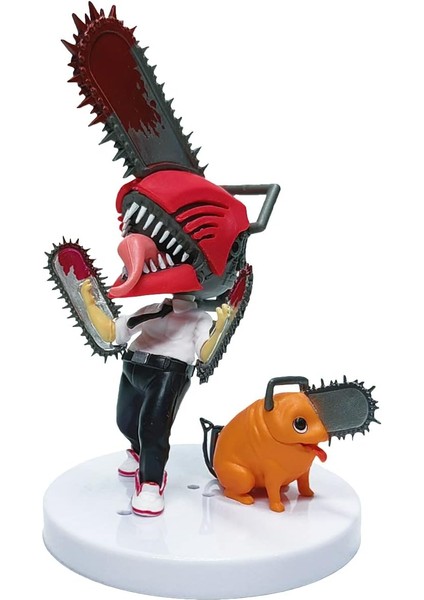 Chainsaw Man & Pochita Hybrid Form Figür modelleri
