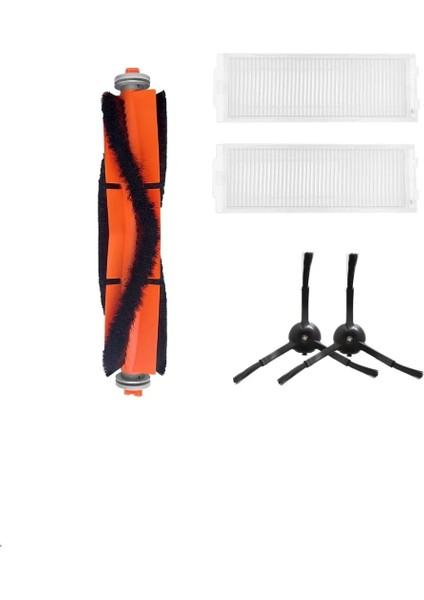 Xiaomi Vacuum Mop 2 Pro (MJST1SHW) Robot Süpürge Uyumlu 5'li Yedek Parça Seti