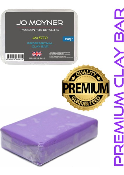 Clay Bar Yüzey Temizleyici Kil Hamuru Agresif Formulated In England