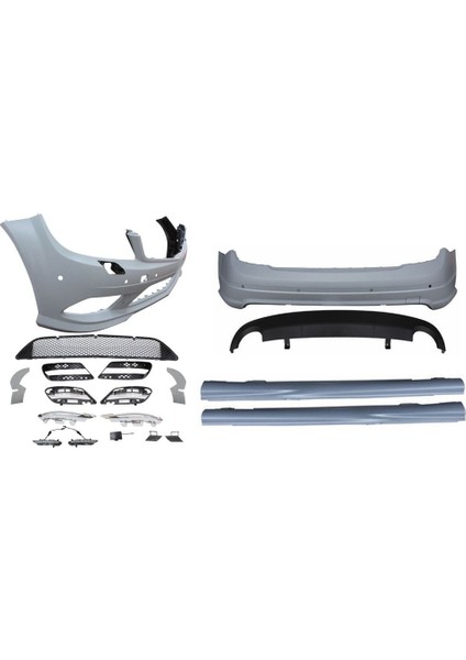 Mercedes W204 Body Kit Tampon Seti Ledli 2007 / 2011 AUTOGP