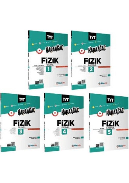 TYT Fizik Fasikül Karaağaç Konu Özetli Soru Bankası 5'li Set