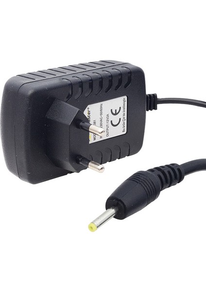 12 Volt - 2 Amper 2.5*0.7 Ince Uçlu Tablet Pc Adaptörü