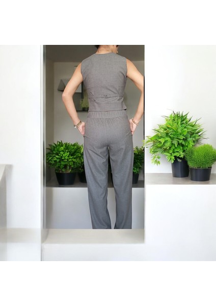 Pantolon Yelek Takım
