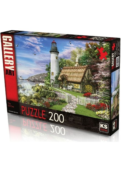 Byrurg  Puzzle 200 Parça The Old Sea Byrnew