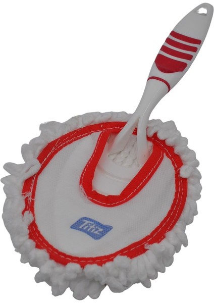 Mikrofiber Duster Toz Leke Kir Alıcı Temizleyici Tutacaklı Temizlik Bezi Aparatı - EMY3636-8244