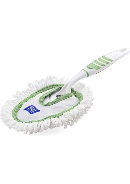 Mikrofiber Duster Toz Leke Kir Alıcı Temizleyici Tutacaklı Temizlik Bezi Aparatı - EMY3636-8244