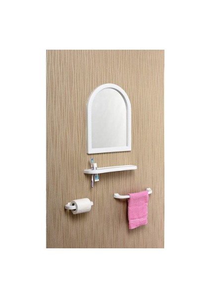 Beyaz Mini Ayna Seti (4767) - EMY2240-6065