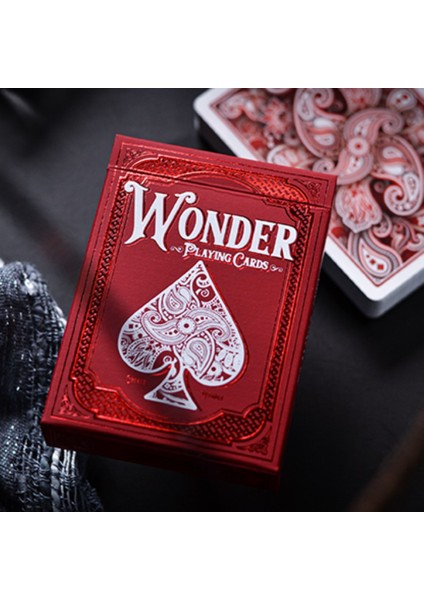 Scarlet Wonder Premium Oyun Kağıdı Limited Edition Koleksiyonluk Iskambil Kartları