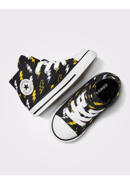 Siyah Erkek Çocuk Yürüyüş Ayakkabısı A08375C.001-CHUCK Taylor All Star 1 fırsatları
