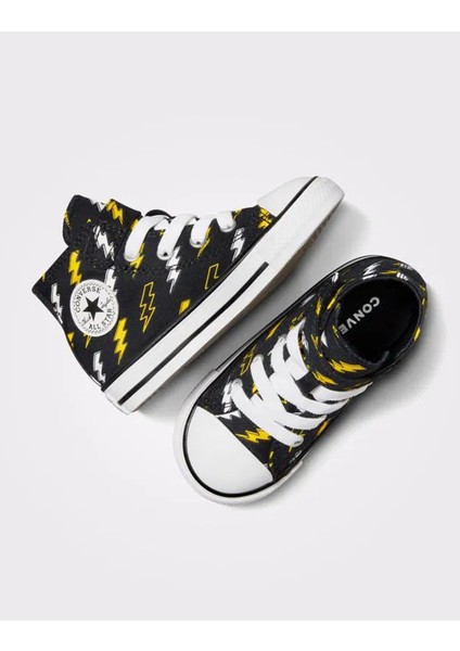 Siyah Erkek Çocuk Yürüyüş Ayakkabısı A08375C.001-CHUCK Taylor All Star 1