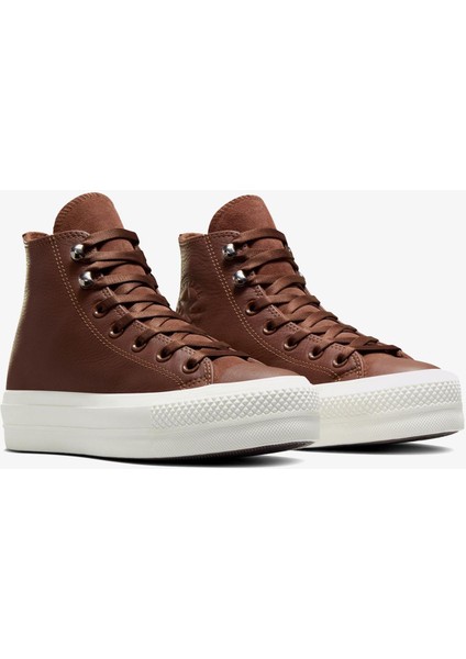 Kahve Kadın Deri Lifestyle Ayakkabı A10362C.202-CHUCK Taylor All Staar modelleri