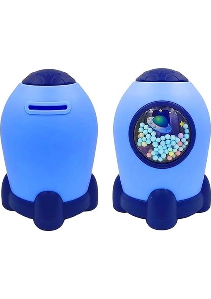 Xıaolıngjıng S-271 Plastik Uzay Mekiği Şifreli Kumbara 15 cm