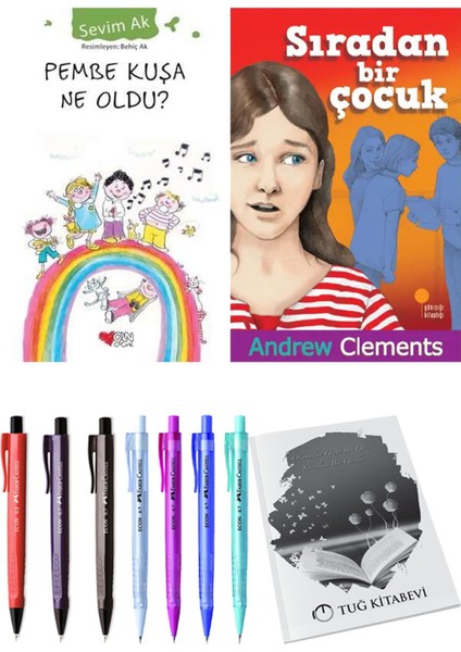 Sıradan Bir Çocuk ve Pembe Kuşa Ne Oldu? 2li Set