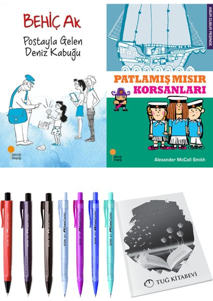 Patlamış Mısır Korsanları ve Postayla Gelen Deniz Kabuğu 2li Set