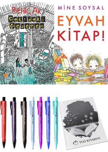 Eyvah Kitap! ve Çatıdaki Gezegen 2li Set