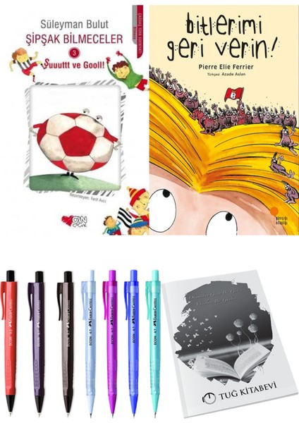 Bitlerimi Geri Verin! ve Şipşak Bilmeceler 3 2li Set