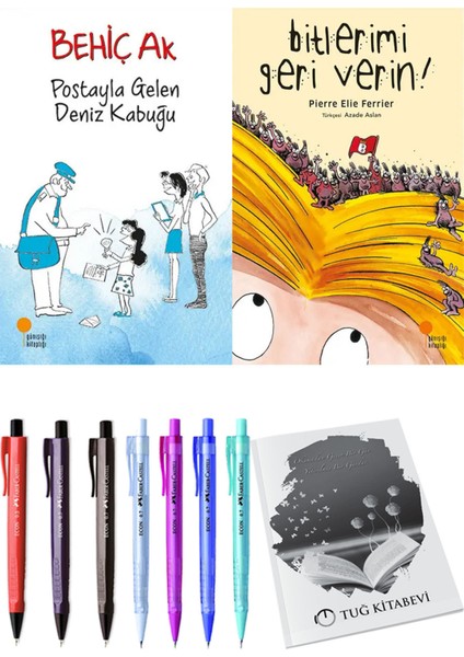 Bitlerimi Geri Verin! ve Postayla Gelen Deniz Kabuğu 2li Set
