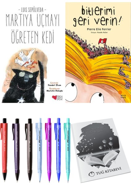 Bitlerimi Geri Verin! ve Martıya Uçmayı Öğreten Kedi 2li Set
