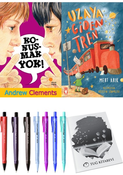 Uzaya Giden Tren ve Konuşmak Yok! 2li Set