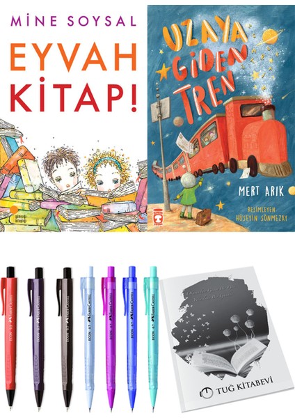 Uzaya Giden Tren ve Eyvah Kitap! 2li Set