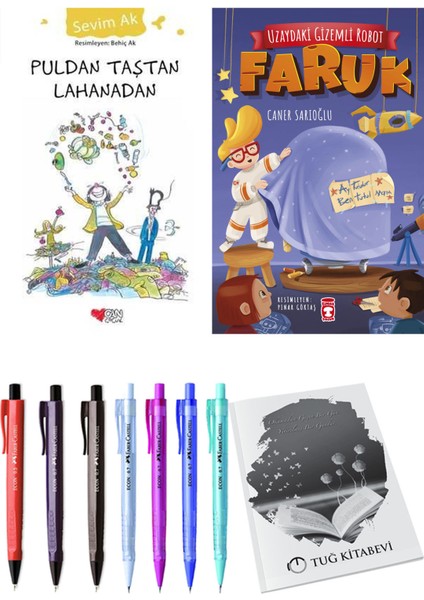 Uzaydaki Gizemli Robot Faruk ve Puldan Taştan Lahanadan 2li Set
